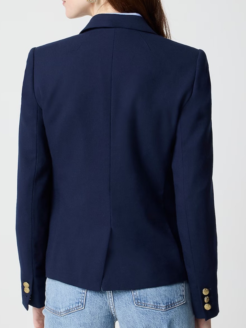 NWT J. Crew Navy Schoolboy Blazer - Picture 3 of 15